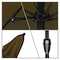 California Umbrella 9' Bronze Aluminum Market Patio Umbrella, Pacifica Palm 194061337646 - alternate 2